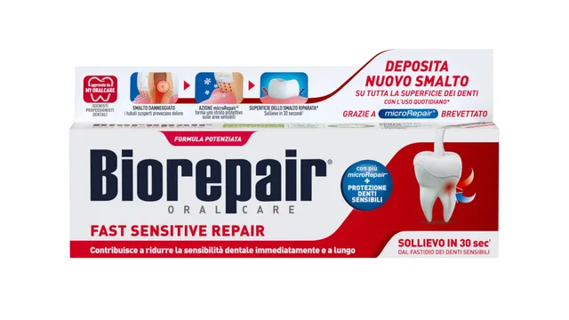 biorepair-fast-sensitive-repair-zahnpasta-75-ml-fluoridfrei image 1