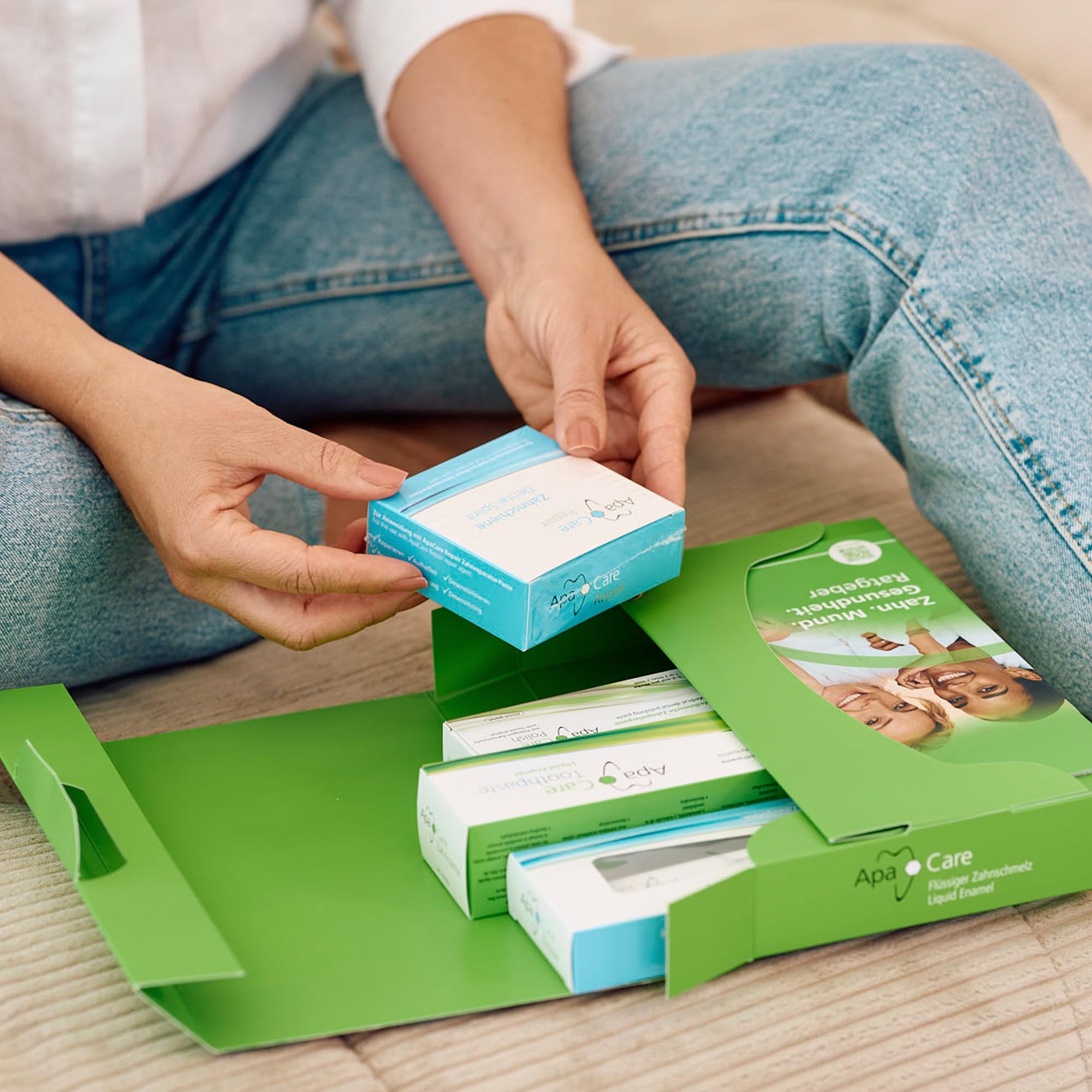 apacare-prophylaxe-set-smile-shine-f-r-empfindliche-z-hne-mit-schiene image 7