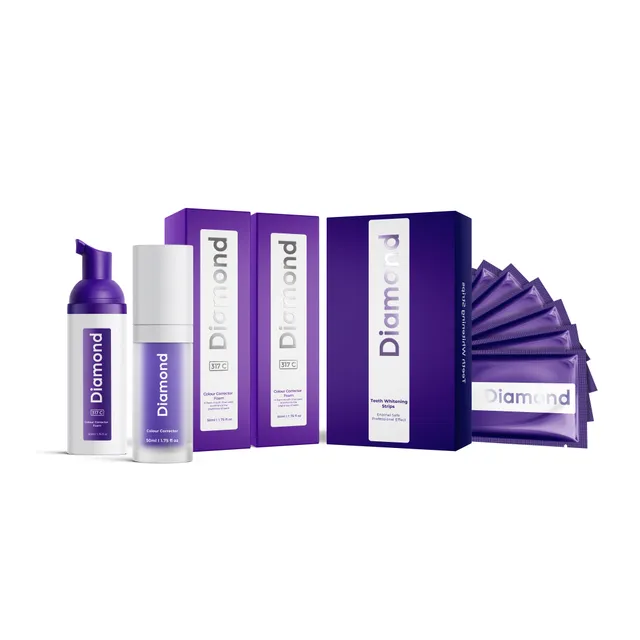 diamondsmile-maximum-zahnbleaching-bundle-mit-farbkorrektur-serum image 1