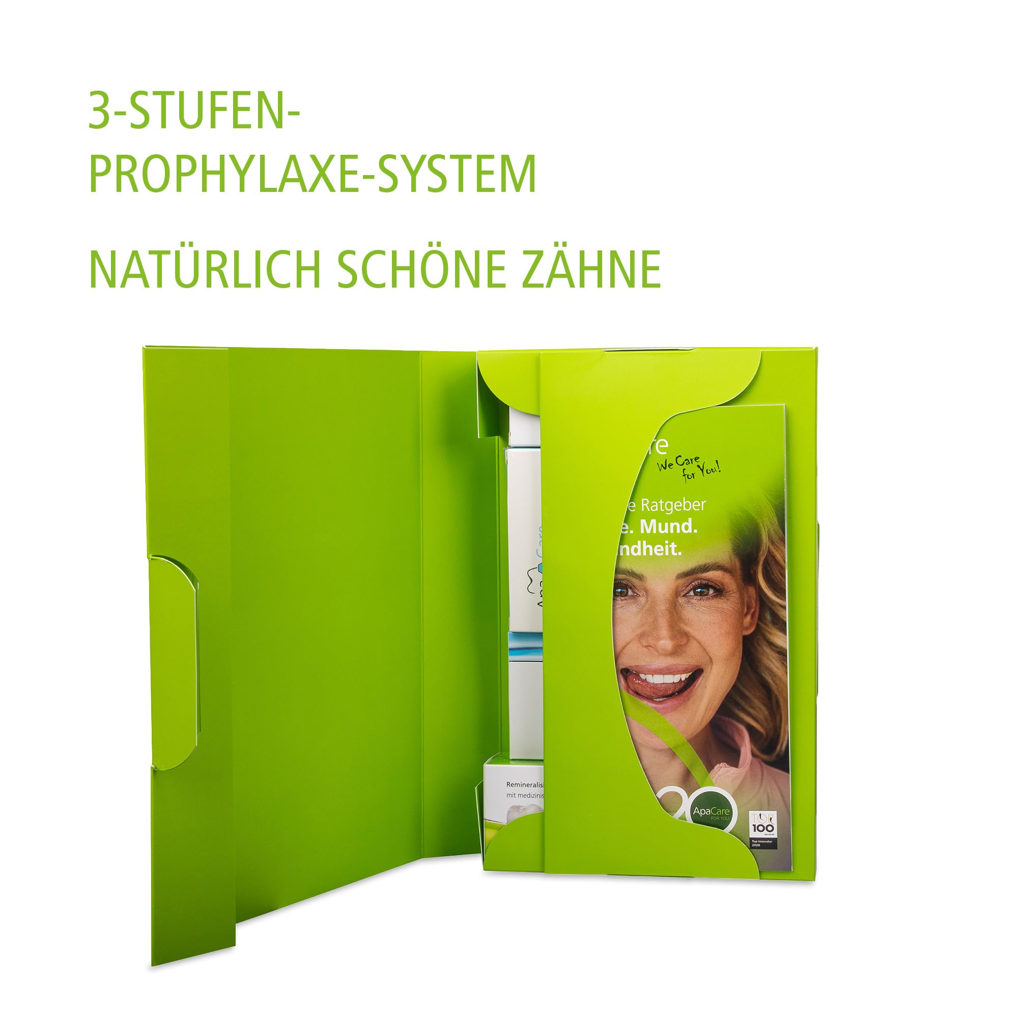 apacare-prophylaxe-set-smile-shine-f-r-empfindliche-z-hne-mit-schiene image 2
