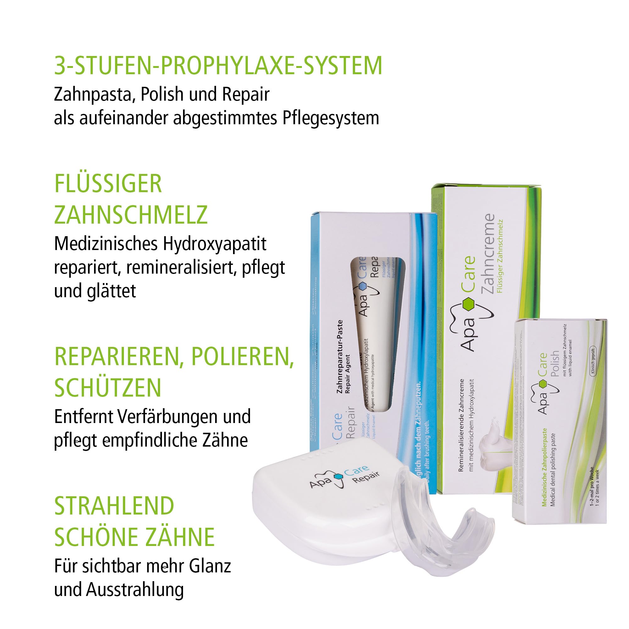 apacare-prophylaxe-set-smile-shine-f-r-empfindliche-z-hne-mit-schiene image 3