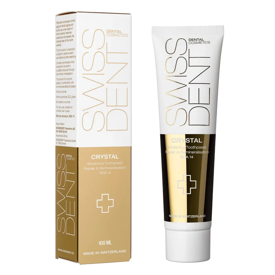 swissdent-crystal-zahnpasta-100-ml-remineralisierend-sensitiv image 1